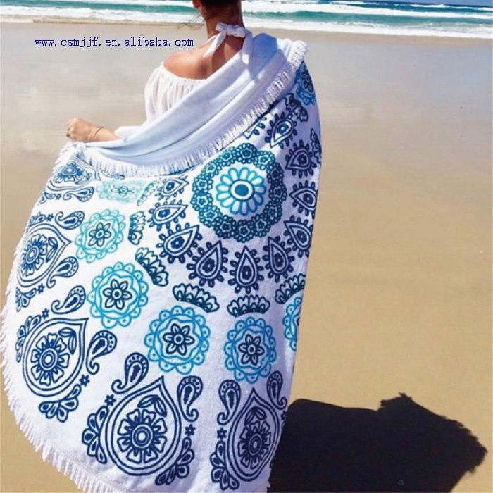 Customised Printed Microfiber Beach Towel