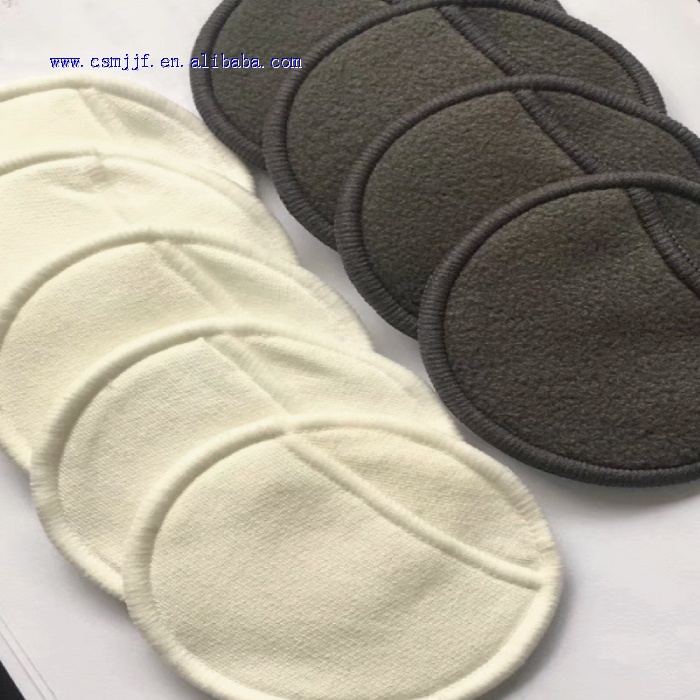 Eco-friendly Microfiber Bamboo Cotton Makeup Removal Facial Cleaning Pads